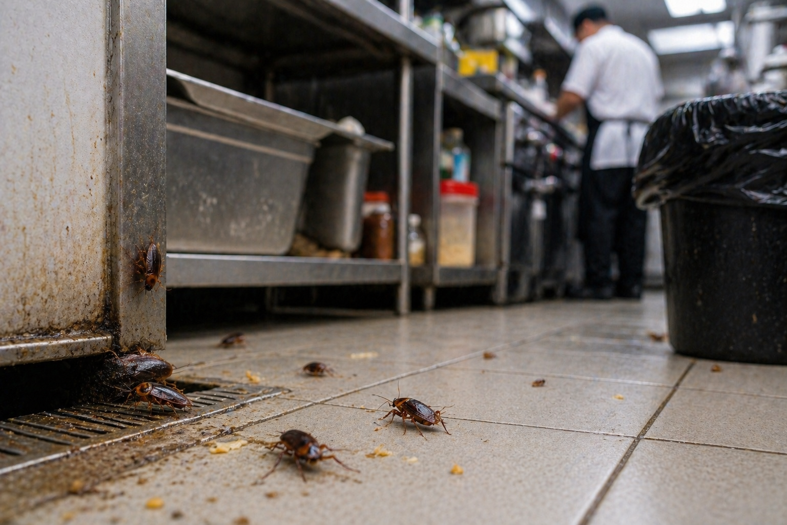 Cockroach Hotspots in Food Businesses and How to Eliminate Them