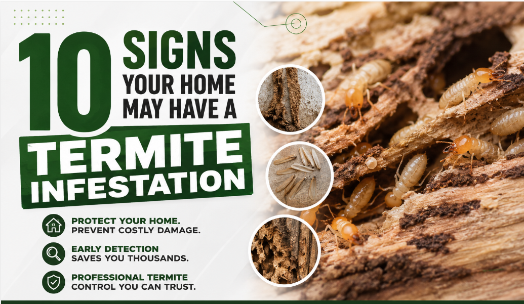 10 Signs Your Home May Have a Termite Infestation