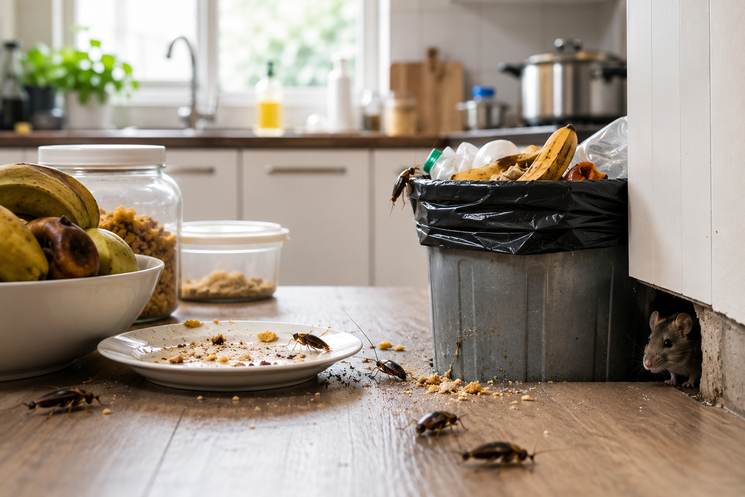 Top Household Habits That Attract Pests