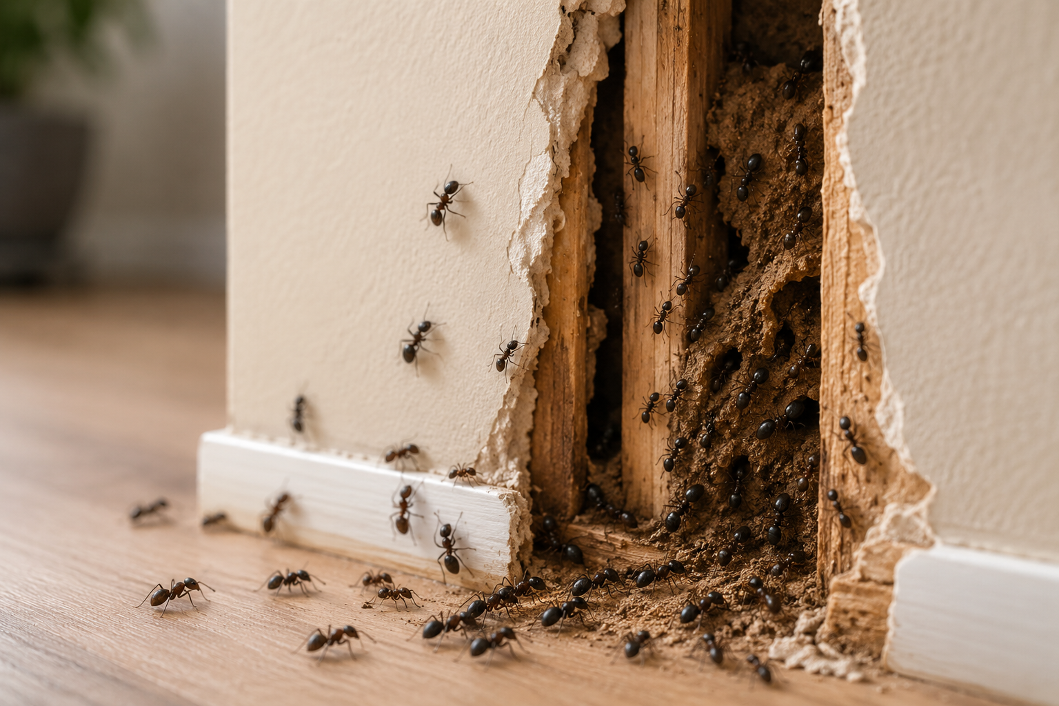 Signs You Have an Ant Colony in Your Walls