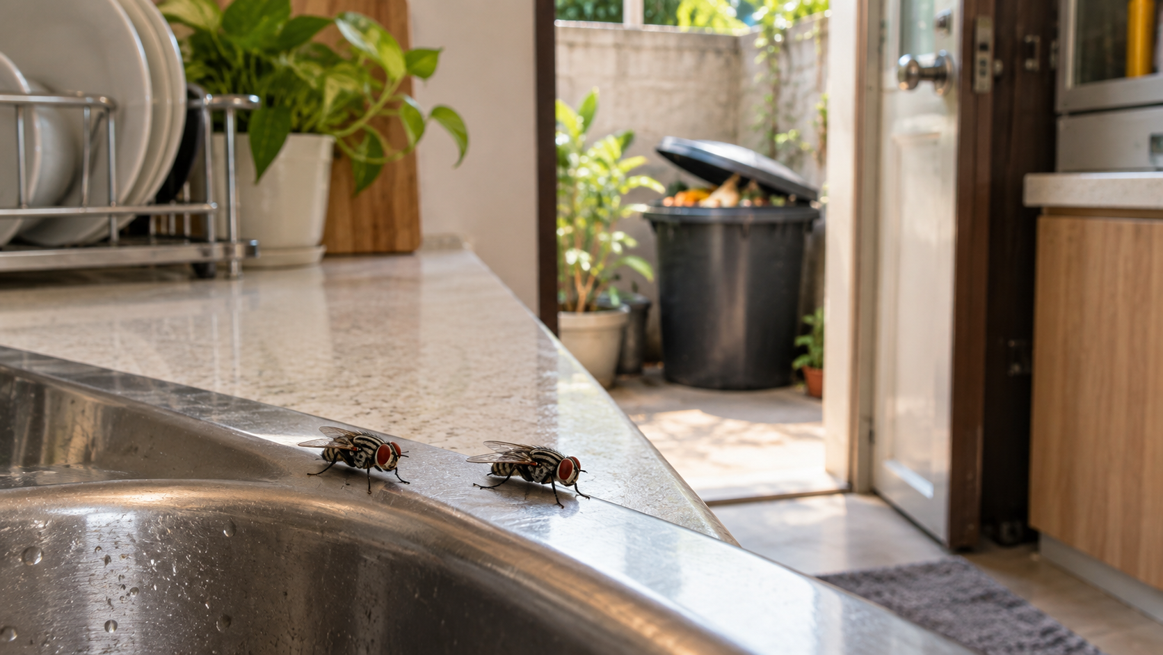 Where Do House Flies Come From?